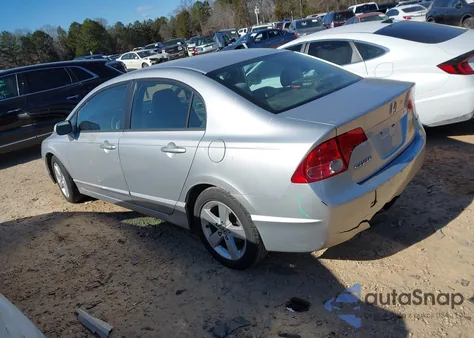 2007 Honda Civic Ex из США, поврежденный, VIN 1HGFA16867L106537